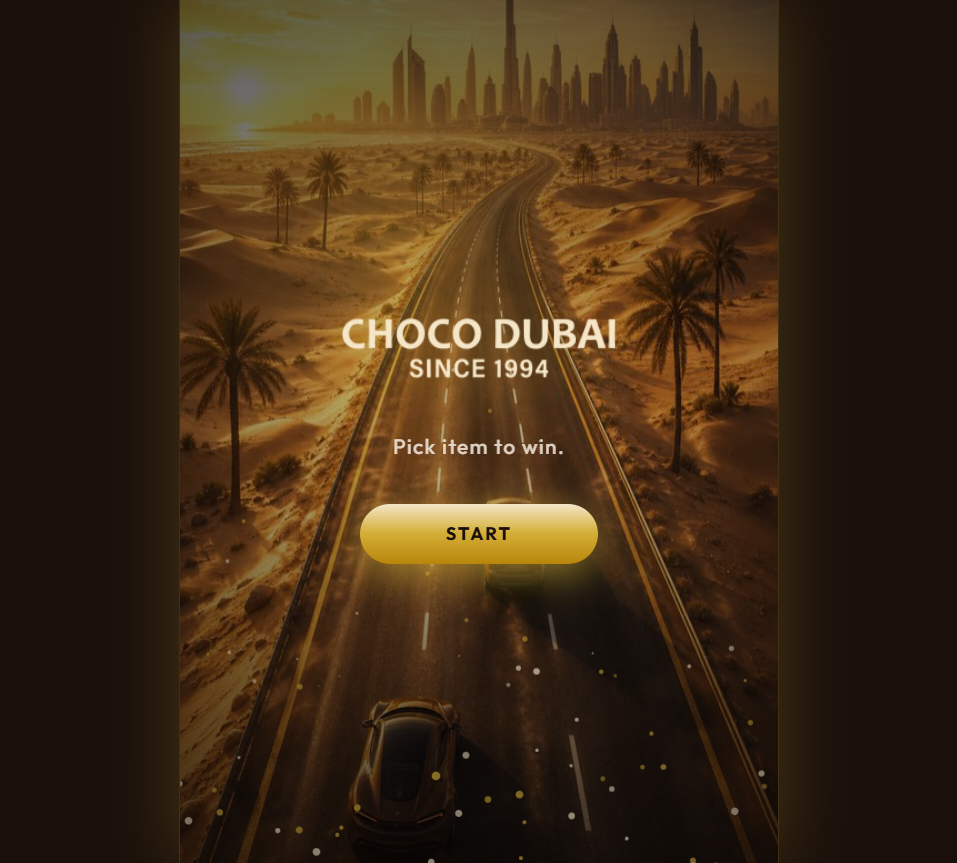 Choco Dubai Race splash
